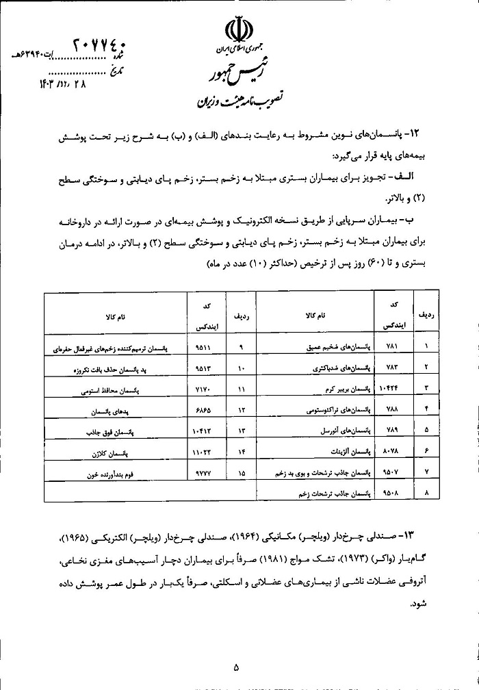 ابلاغ دستورالعمل اجرایی تخصیص سهم یارانه ارزی ملزومات مصرفی پزشکی - مصوبه مدیران شماره 1404/08‎
