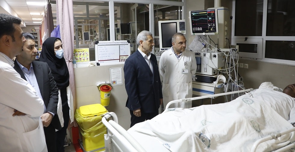 نظارت بر نحوی خدمت رسانی و اخذ هزینه از مصدومین حوادث ترافیکی در مراکز درمانی